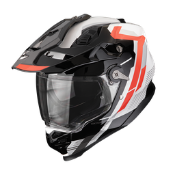 Casco Scorpion Adf-9000 Air Patrol Negro-Rojo