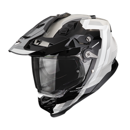 Casco Scorpion Adf-9000 Air Patrol Negro-Plata