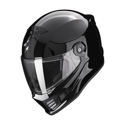 Casco Scorpion Covert Fx Liso Negro