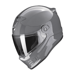 Casco Scorpion Covert Fx Liso Gris Cemento