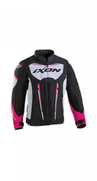 Chaqueta Ixon Striker Air K L Negro/Blanco/Fucsia
