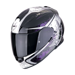 Casco Scorpion Exo-491 Run Negro Camaleón