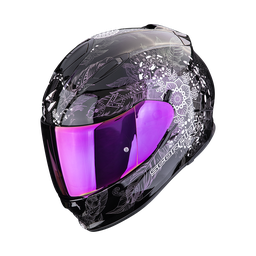 Casco Scorpion Exo-491 Dream Negro Camaleón
