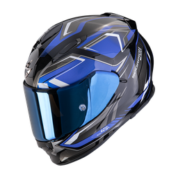 Casco Scorpion Exo-491 Zumo Negro Azul