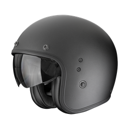 Casco Scorpion Belfast Evo Liso Mate Perla Negro
