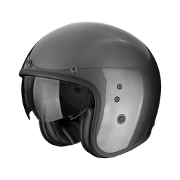 Casco Scorpion Belfast Evo Liso Gris Metálico