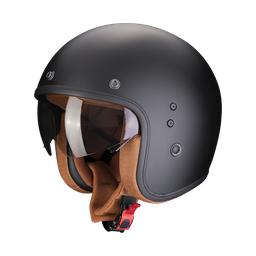 Casco Scorpion Belfast Evo Luxe Mate Negro