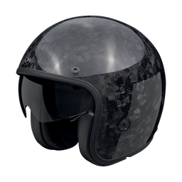 Casco Scorpion Belfast Evo Carbon Onyx Negro