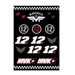 Camiseta Ixon Sti1 Mvk 25 Negro