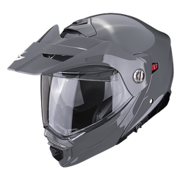 Casco Scorpion Adx-2 Liso Gris Cemento