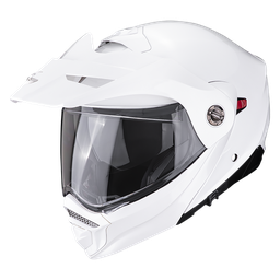 Casco Scorpion Adx-2 Liso Perla Blanco