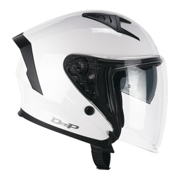 Casco Jet CGM 127A Deep Mono Blanco