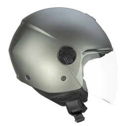 Casco Jet CGM 167A FLO Mono Antracita Satinado Larga