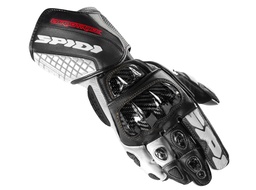 Guantes Spidi Carbo Track EVO - Negro/Blanco