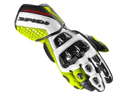Guantes Spidi Carbo Track EVO - Negro/Amarillo Fluor