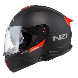 Casco Modular NZI Combi 3 Duo Solid Nouveau Mate Negro