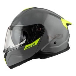 Casco Modular NZI Combi 3 Duo Solid Nouveau Nardo Gris