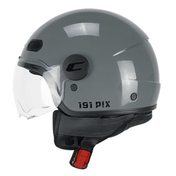 Casco Jet CGM 191A PIX Mono Gris Perfilada
