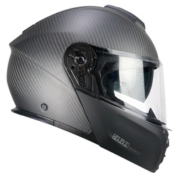 Casco Modular CGM 560C MAD PRO Carbono Negro Mate