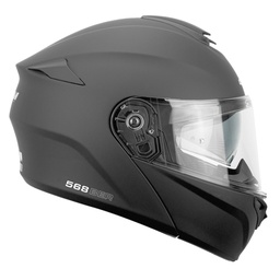 Casco Modular CGM 568A BER Mono Negro Mate