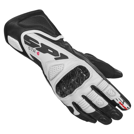 Guantes Spidi STR-6 Lady - Negro/Blanco