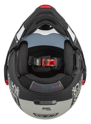 Casco Modular NZI Minimod Duo Involt Greyblack Gris Mate