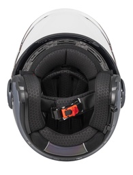 Casco Jet NZI Ringway 2 Duo Antracita Mate