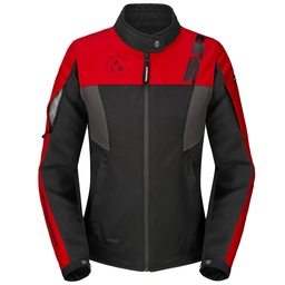 Chaqueta Spidi Corsa H2Out Lady - Rojo/Negro