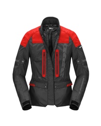 Chaqueta Spidi Traveler 3 EVO Lady - Negro/Rojo