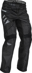 FLY RACING Patrol Over-Boot Pants Black/White Sz 34