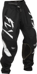 Pantalón infantil FLY RACING Kinetic Stoke - Negro / Blanco