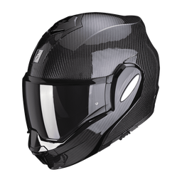 Casco Scorpion Exo-Tech Evo Carbon Liso Negro