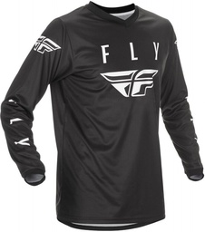 FLY RACING Fly Universal Jersey Black/White Lg