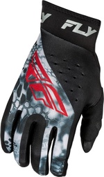 Guantes FLY RACING Pro Lite Kryptek - Negro / Rojo / Gris