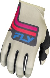 Guantes FLY RACING Lite S.E. Vice - Gris claro / Rosa / Coral