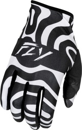Guantes FLY RACING Lite L.E. Abyss - Blanco / Negro