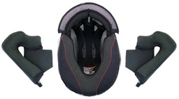 SENA Outrush R Set de almohadillas y forro interior Negro