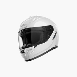 Casco SENA Phantom - Blanco Brillante- Mesh Blanco