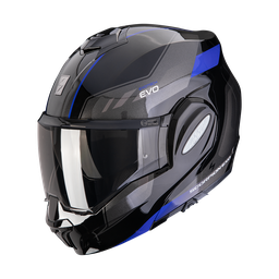 Casco Scorpion Exo-Tech Evo Socius Negro-Azul