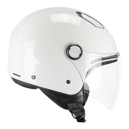 Casco Jet CGM 1LHA Luke Mono Blanco