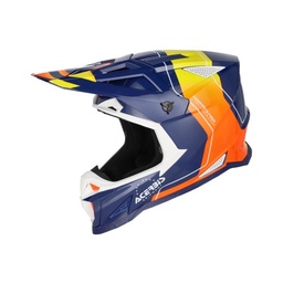 Casco Acerbis T711 Azul/Naranja